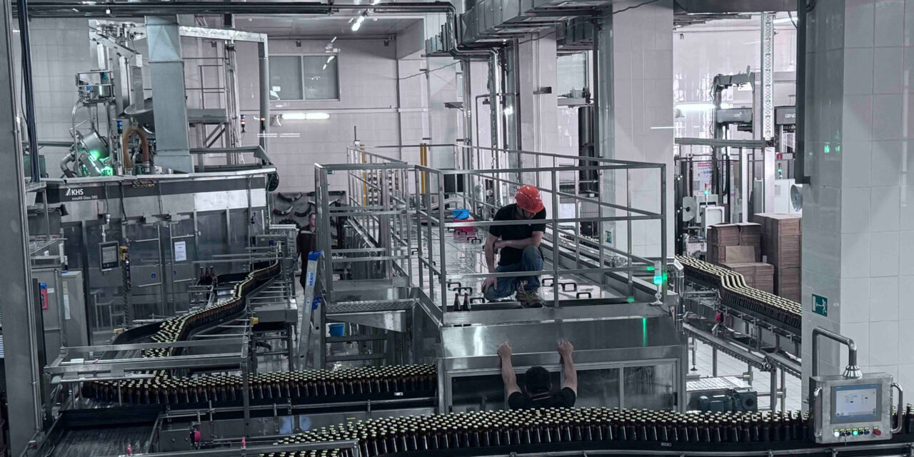 36000BPH Beer Prodution Line Wamer Debugging Successful