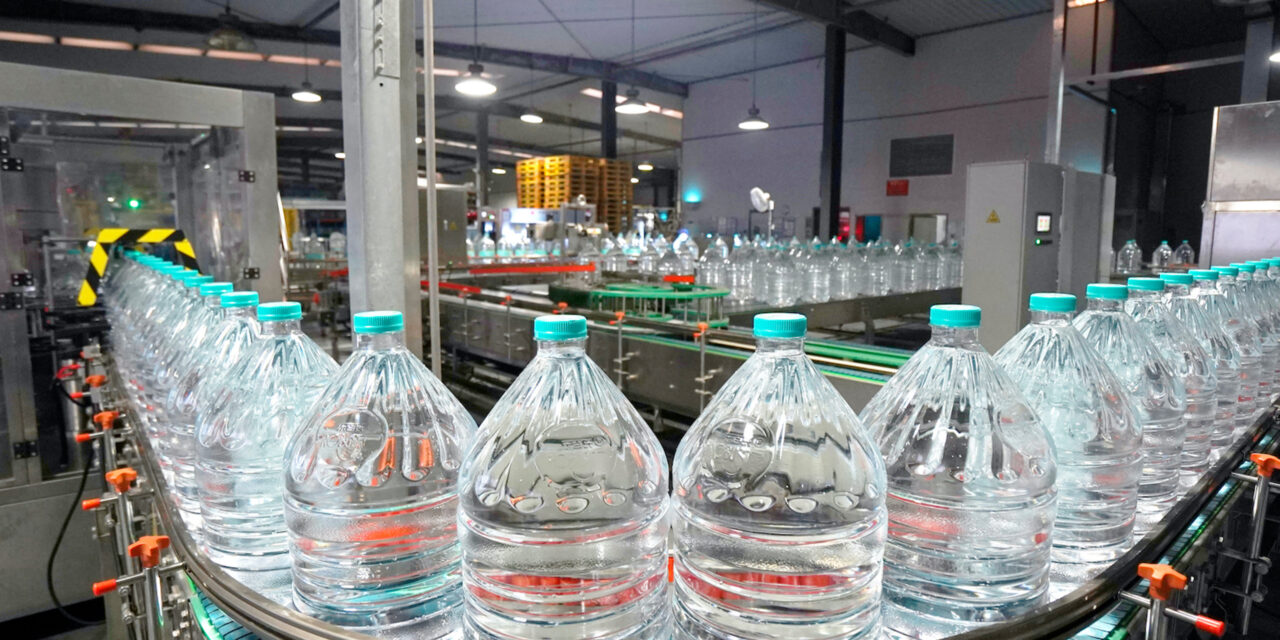 2400BPH 15L PET Bottle Water Production Line