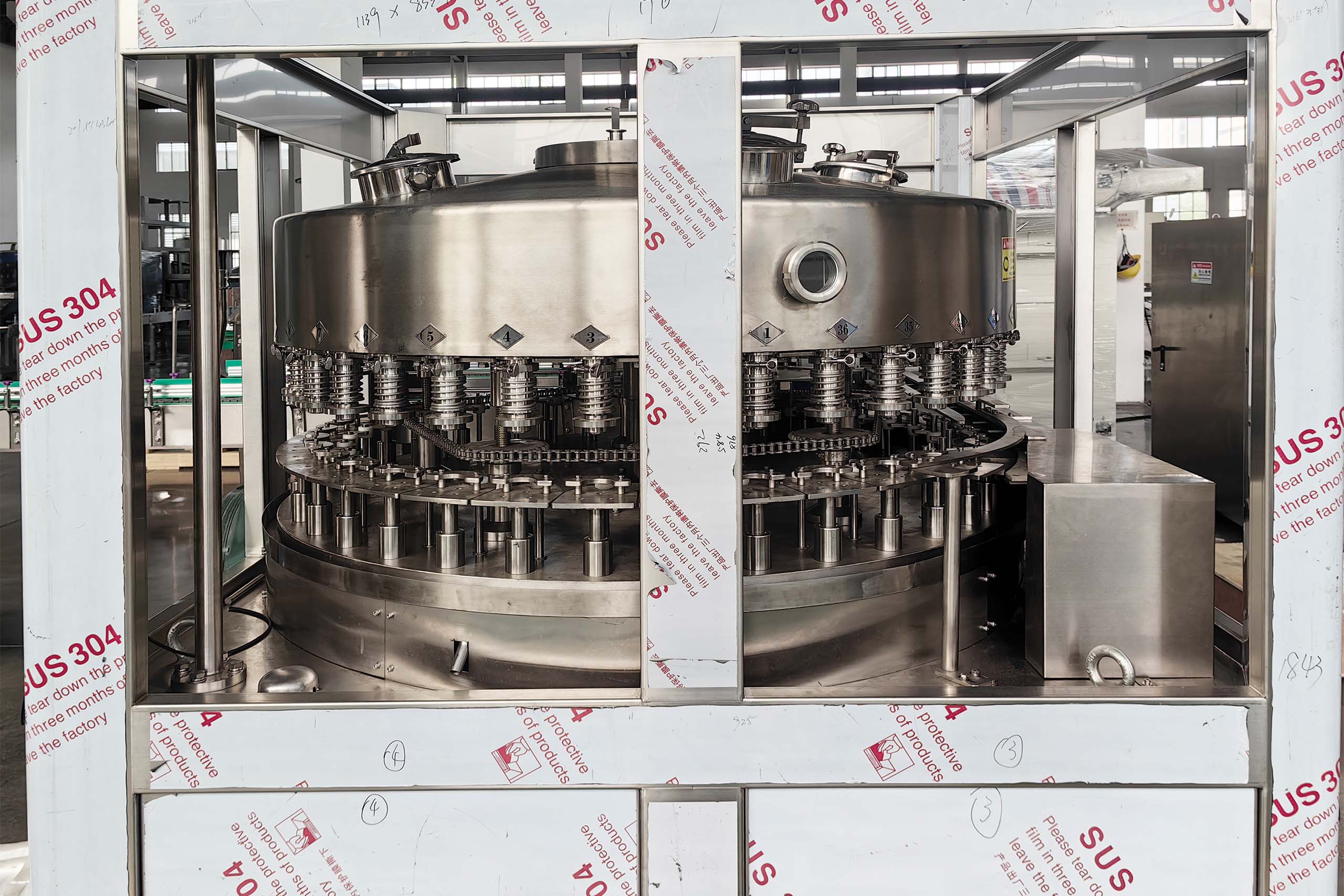 18000BPH Juice Can Filling Machine