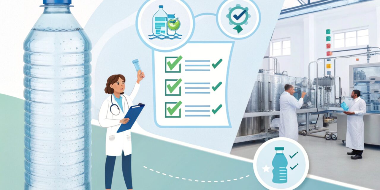 The safety of bottled water is essential